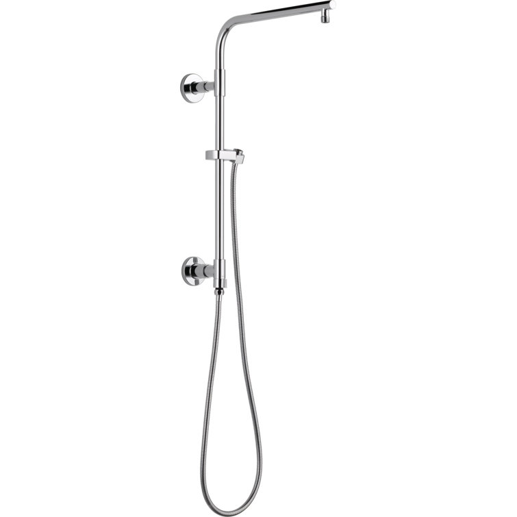 Chrome Modern Stainless Steel Shower Column with Diverter