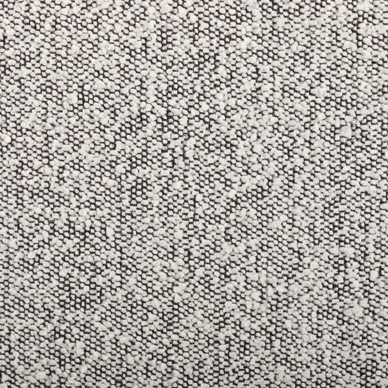 Plato Modern Gray Boucle Fabric Task Chair with Swivel Base