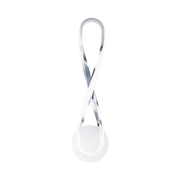 Marise Chrome 5" Dimmable LED Wall Sconce