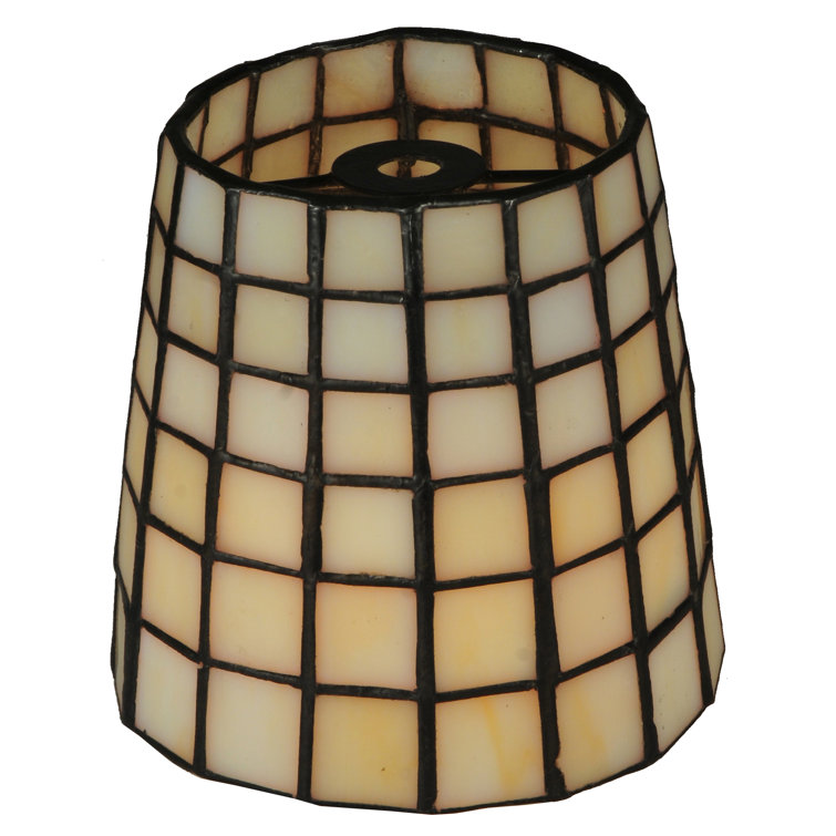 Geometric Glass 4" x 4" Replacement Shade