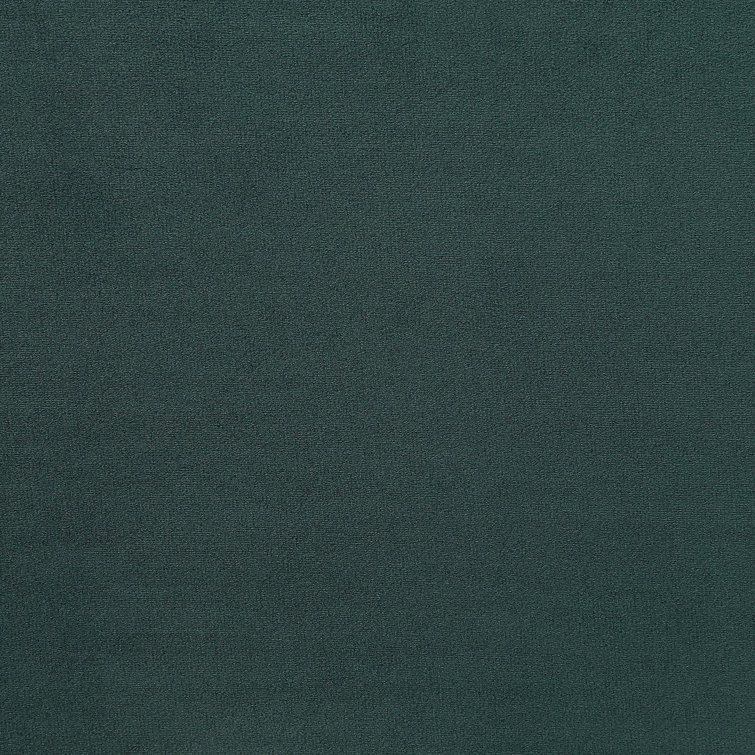 Dark Green Velvet Upholstered Full Storage Bed with Nailhead Trim
