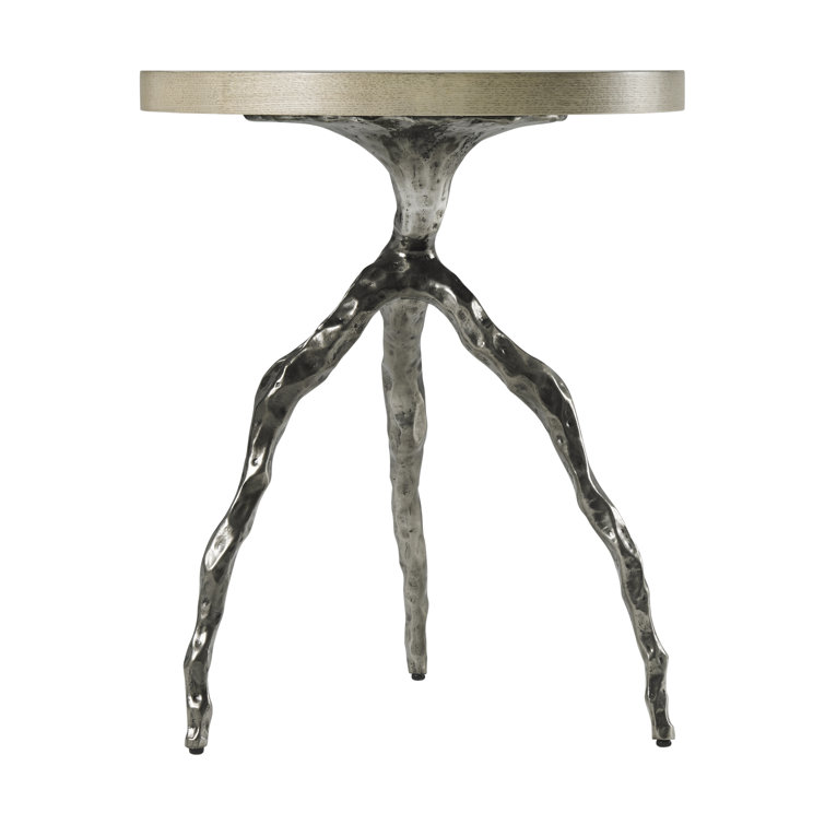 Catalina Dune Wood and Metal Branch Accent Table