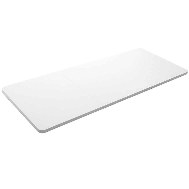 Modern White 71" Universal Sit-Stand Desk Top