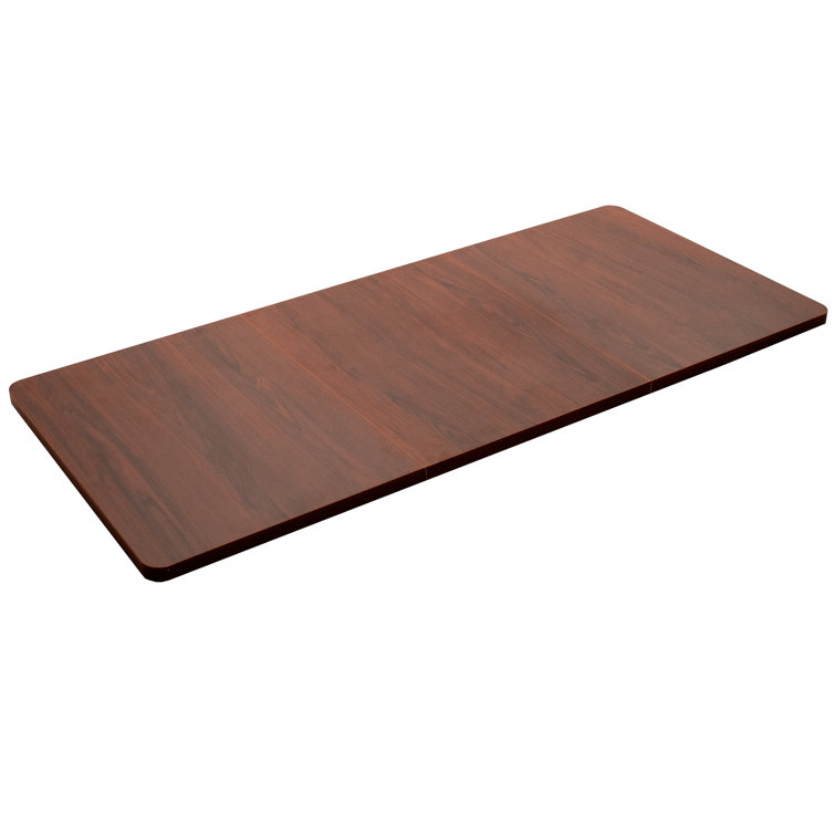 VIVO Dark Walnut 71 x 36 inch Particle Board Table Top