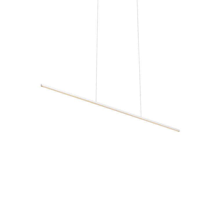 Vega Minor White Aluminum LED Pendant Light