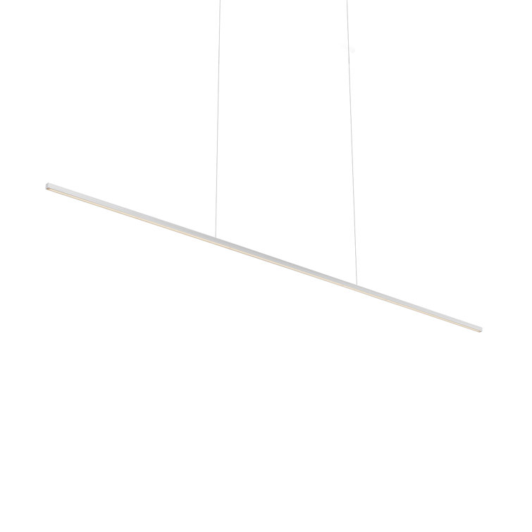 Vega Minor 60" Brushed Nickel LED Linear Suspension Light