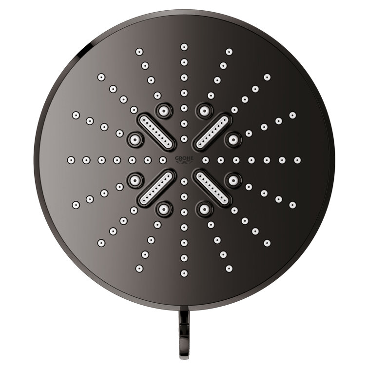Hard Graphite Multi-Function Wall Mounted Shower Head