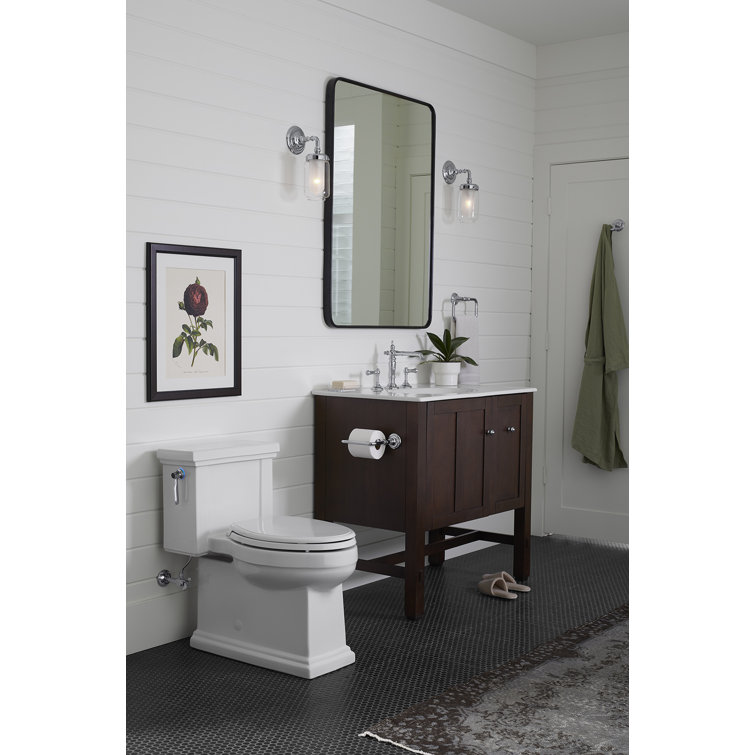 Artifacts Brushed Brass Vanity Light with Clear Glass Shade