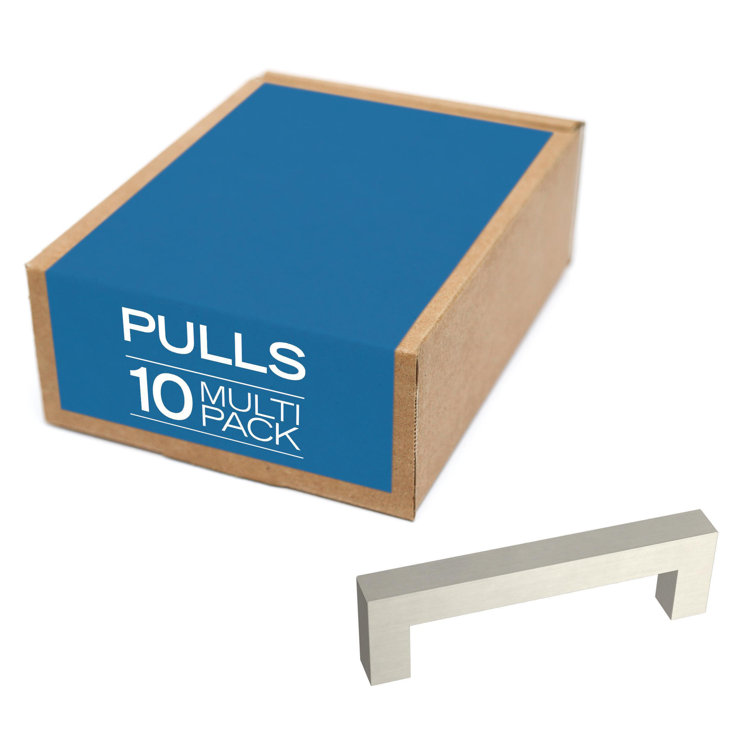 Simple Modern Square Stainless Steel Handle Bar Pull