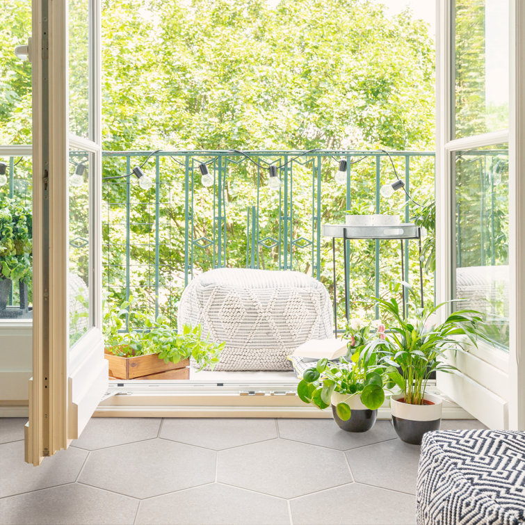 Palazzo Nero Matte Porcelain Hexagon Floor and Wall Tile
