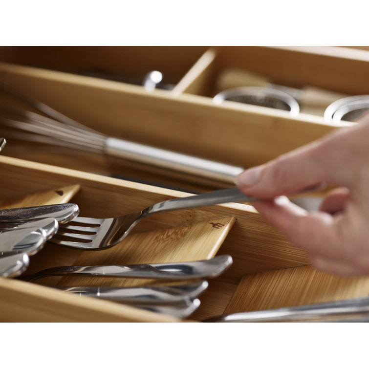 Joseph Joseph DrawerStore Bamboo Cutlery, Utensil & Gadget Organizer