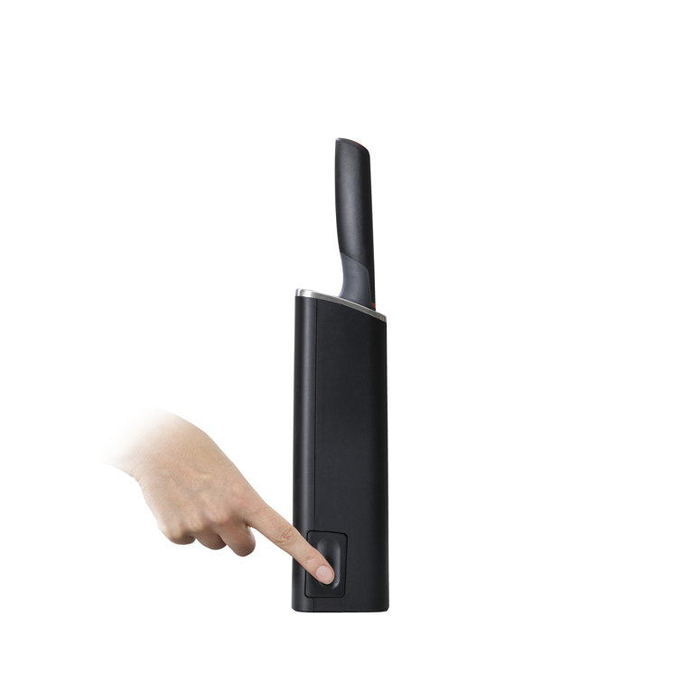 Joseph Joseph Joseph Joseph Elevate SlimBlock 5-Piece Knife Set and Sharpener