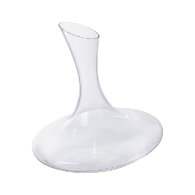 Polish Clear Crystal Mouth-Blown Wine Decanter