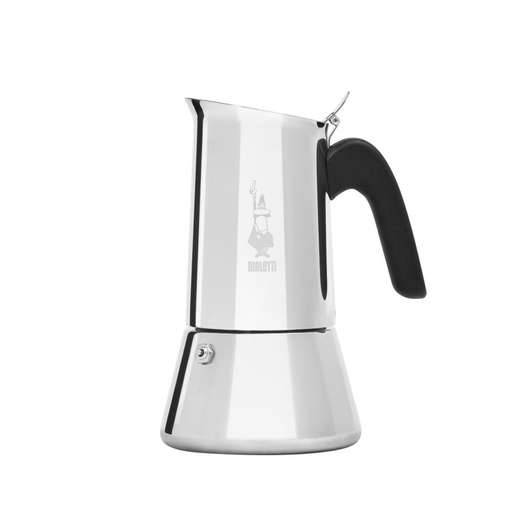 Bialetti Stainless Steel 6-Cup Stovetop Espresso Maker