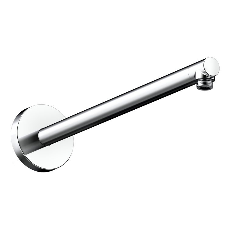 15-Inch Chrome Wall-Mounted Shower Arm