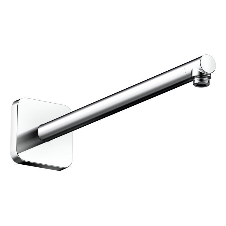 15-Inch Chrome Modern Wall Shower Arm