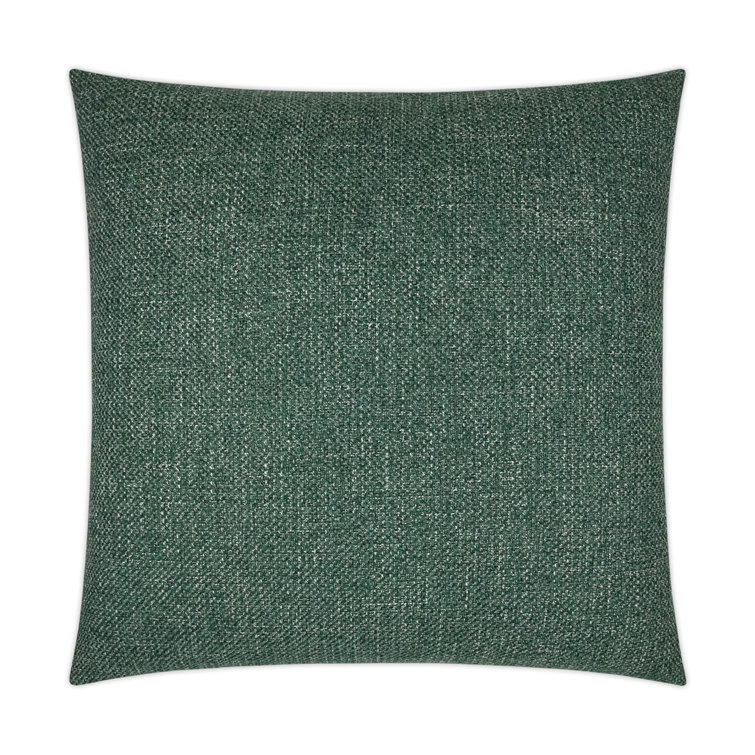 Gold 24" Square Polyester Decorative Throw Pillow