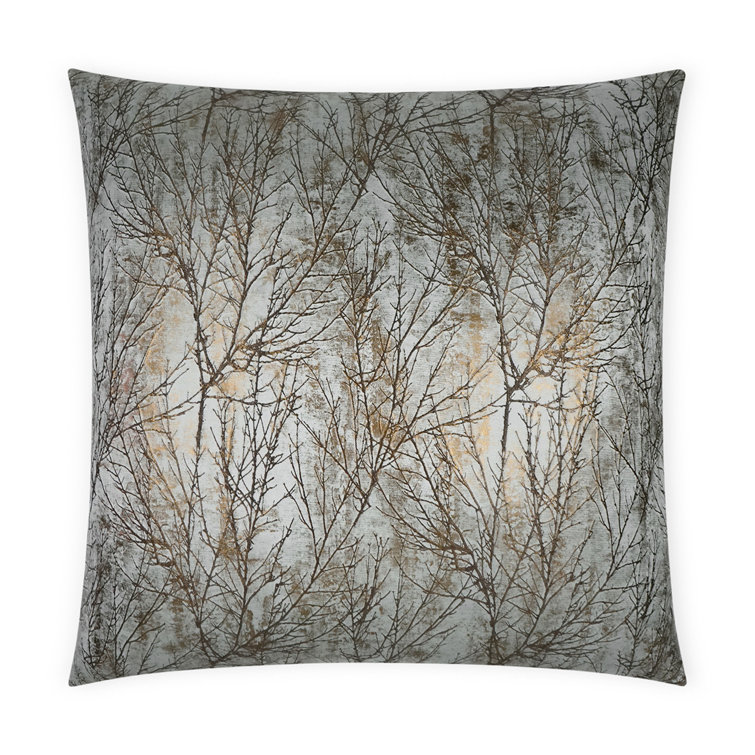 Patina 24" Square Polyester Decorative Throw Pillow