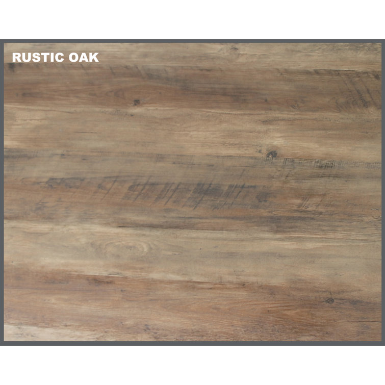 Rustic Oak L-Shaped Corner Desk with Drawer and Keyboard Tray