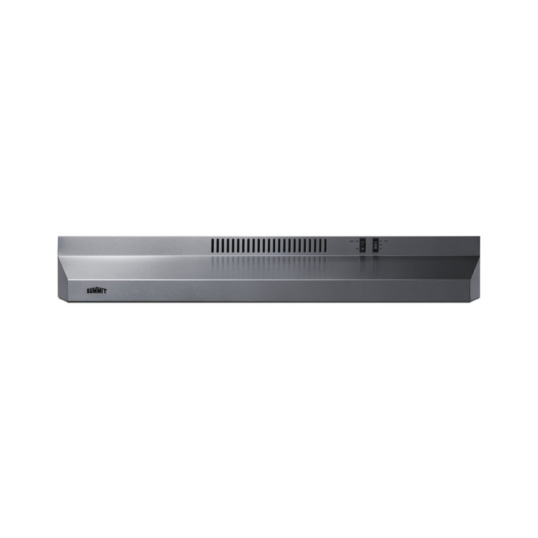 Summit 36" Stainless Steel Convertible Under Cabinet Range Hood