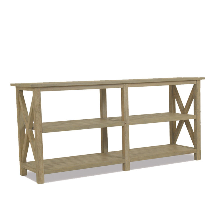 Coastal Teak Outdoor Buffet and Console Table