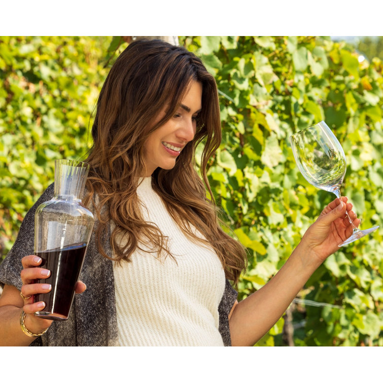 RIEDEL 12" Clear Crystal Glass Wine Decanter
