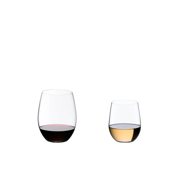 Riedel O Stemless Crystal Wine Tumbler Set of 8