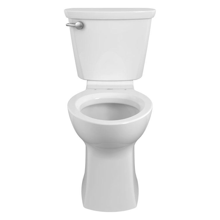White Elongated Two-Piece High Efficiency Toilet