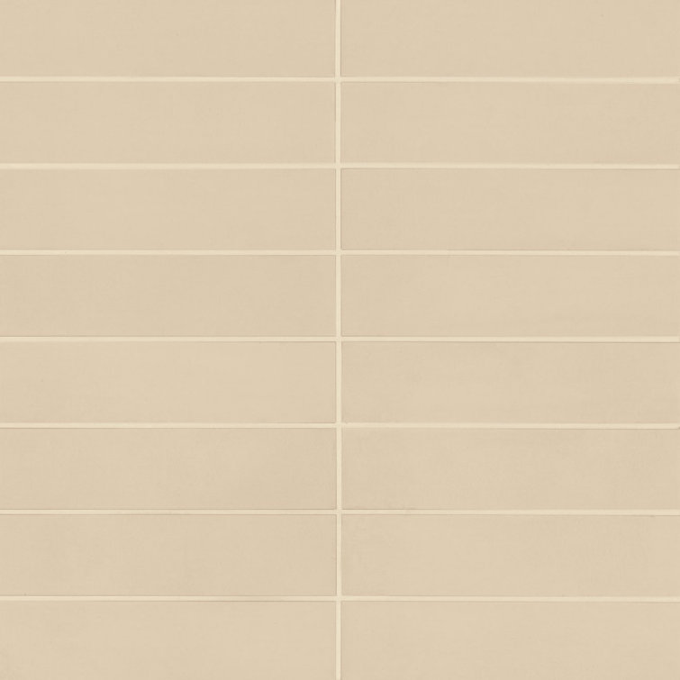 Sahara 3" x 12" Matte Beige Porcelain Wall & Floor Tile