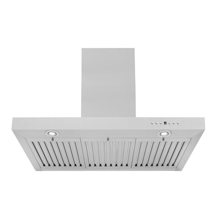 36" Stainless Steel Convertible Wall Mount Range Hood