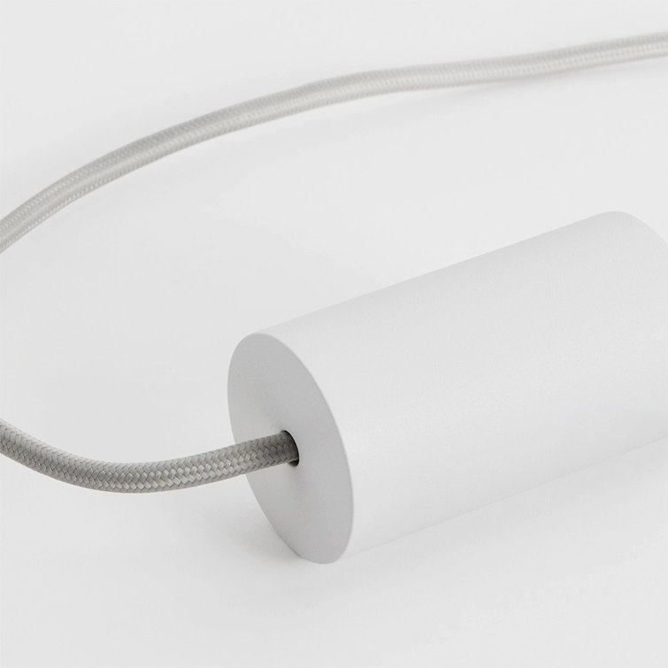 Alumina Sphere V Mini LED Globe Pendant Light - Matte White, 5" Diameter