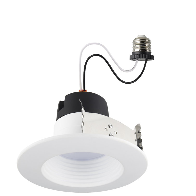 5.12'' White Aluminum LED Recessed Lighting Kit