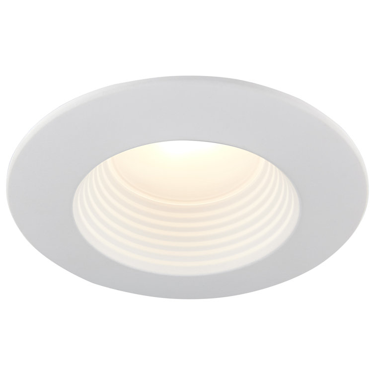 5.12'' White Aluminum LED Recessed Lighting Kit