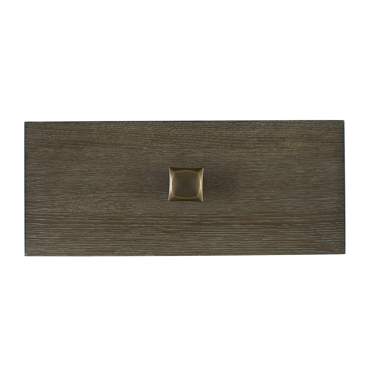 Vivora Transitional 8-Drawer Dresser in Brown with Dovetail Drawers
