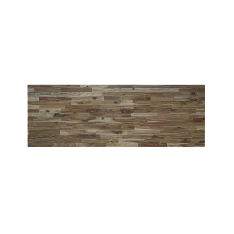 Duramax Industrial 72" Aged Macadamia Wood-Top Rolling Workbench