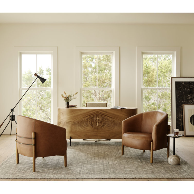 Gray Hand-Knotted Wool and Cotton Moroccan 8' x 10' Rug