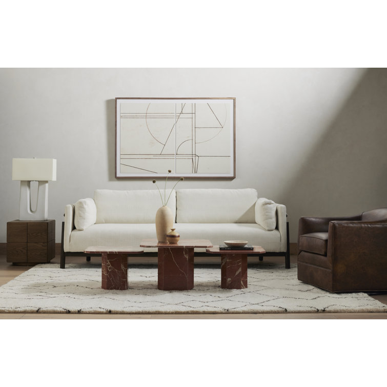 Arwen Taza Black Wool-Cotton Hand-Knotted 8' x 10' Rug