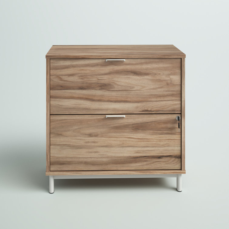 Kiln Acacia 2-Drawer Lockable Lateral File Cabinet