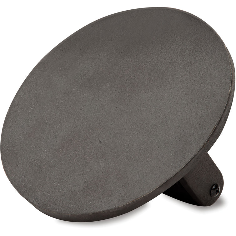 Heavy-Duty Black Cast Iron Non-Stick Burger Press