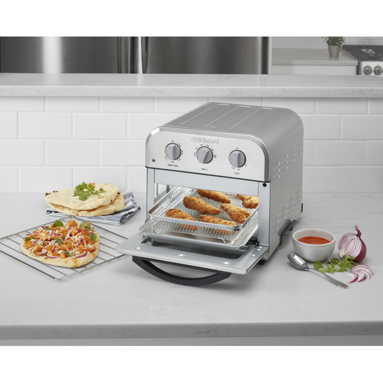 Compact Stainless Steel Air Fryer Toaster Oven
