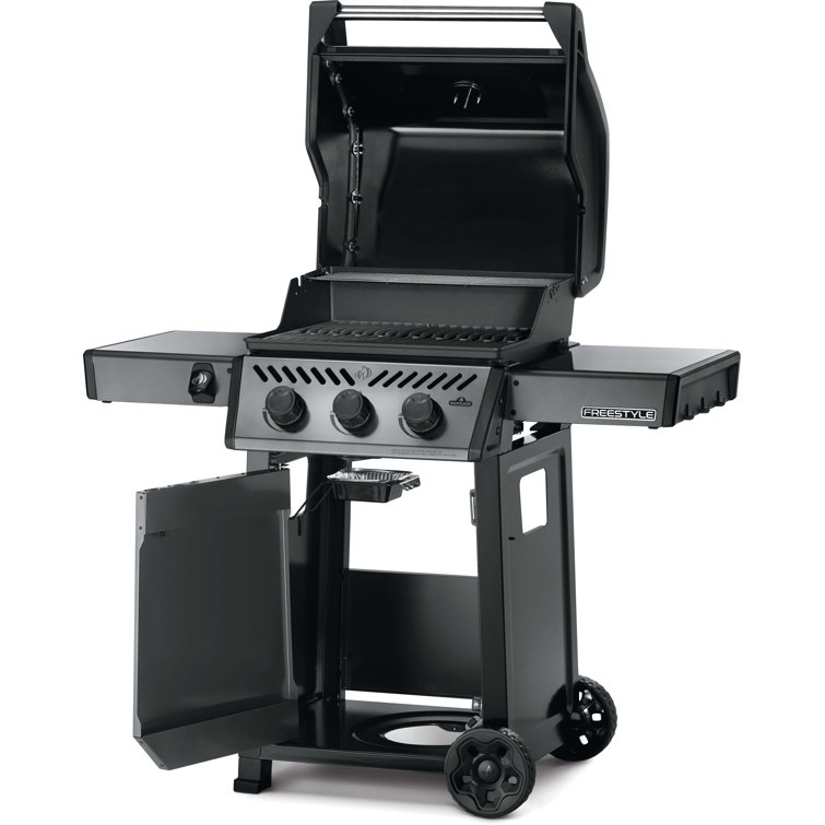 Napoleon Freestyle 365 Graphite Grey Propane Gas Grill with Stainless Steel Burners
