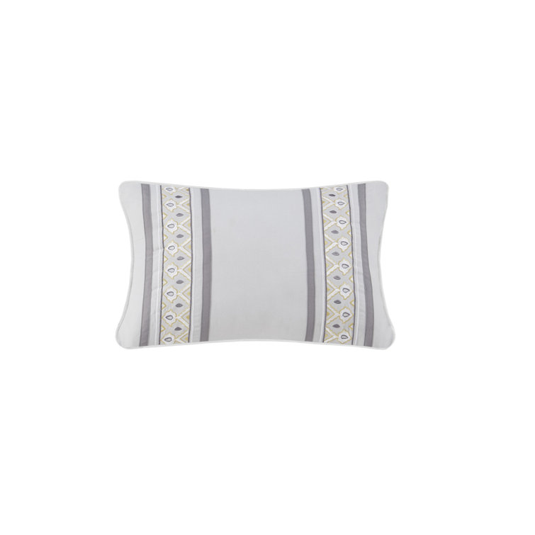 Taupe Boho-Chic Queen Microfiber 7-Piece Comforter Set