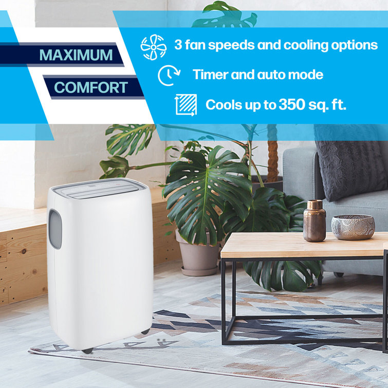 Arctic Wind 10000 BTU White Portable Air Conditioner with Remote