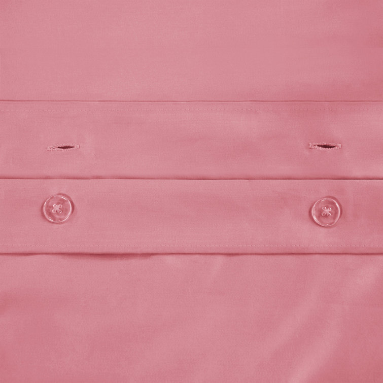 Blush Full/Queen 100% Cotton Duvet Cover Set