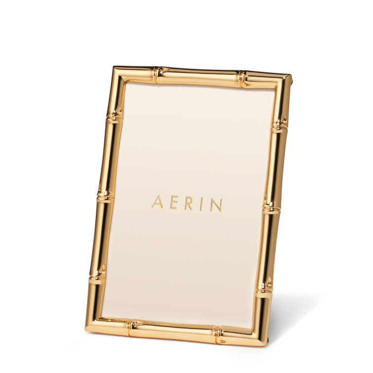 Ava Gold Bamboo 4" x 6" Picture Frame