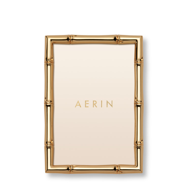 Ava Gold Bamboo 4" x 6" Picture Frame