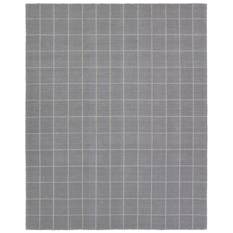 Barclay Butera Oxford Handwoven Gray Wool-Cotton Blend 9' x 12' Area Rug