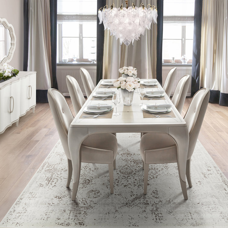 White Frosted Glass Leaf 21-Light Chandelier