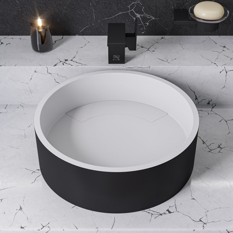 Matte Black Solid Brass Single-Hole Bathroom Faucet