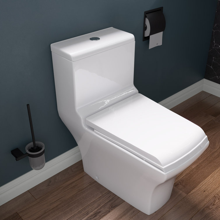 Black Matte Stainless Steel Recessed Toilet Paper Holder with Cover